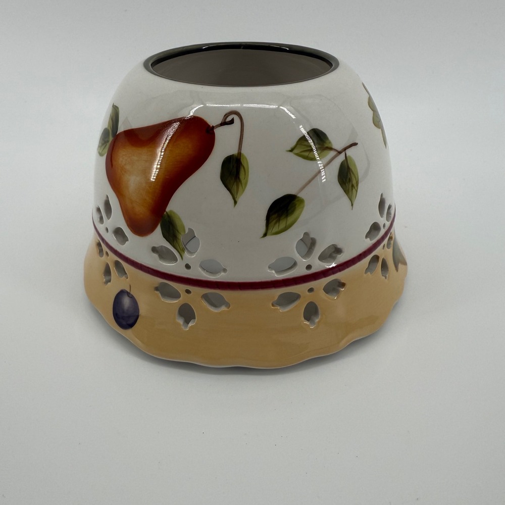 Sonoma Villa Home Interiors‎ Fruit Jar Candle Shade Cover Lamp Fall